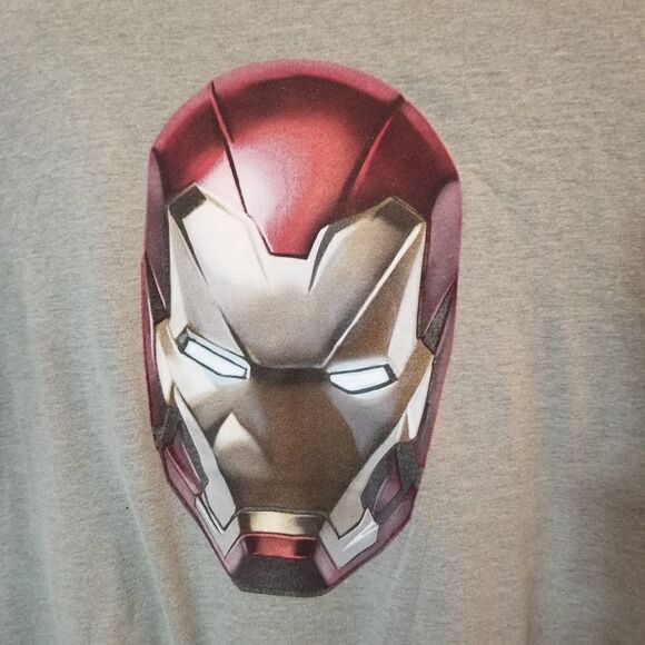 Men's Collectible Iron Man Graphic Tshirt. BY0L - Picture 3 of 5